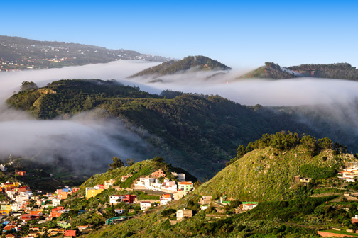 Anaga gebergte op Tenerife